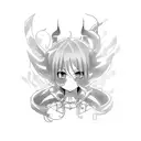 anime tattoo design idea