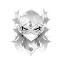 anime tattoo design idea