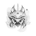 anime tattoo design idea