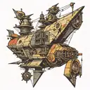 Star Wars ship back tattoo tattoo design idea