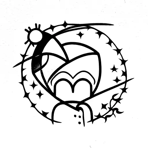 little red robing hood  tattoo design idea