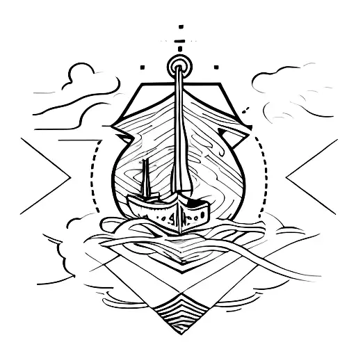 decisiveness, Incisiveness,Anchor, creativity, activation, pioneer  tattoo design idea