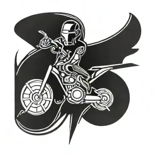 Ironman triathlon logo  tattoo design idea