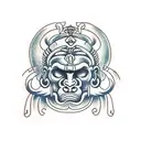 Hanuman tattoo design idea