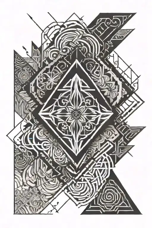 Adoption symbol tattoo design idea