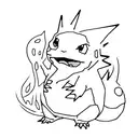 Charmander tattoo design idea