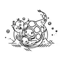 Charmander tattoo design idea