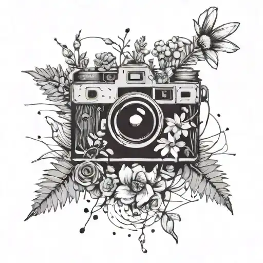 Wildflowers, depeche mode, abstraction, portishead, lines, space films, Japan Murakami, camera film tattoo design idea