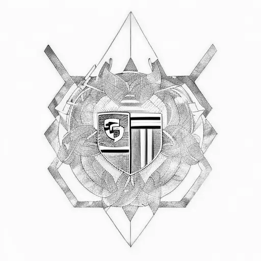 porsche 911 tattoo design idea