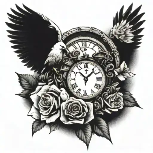 memorial tattoo for dad no roses doves or clocks  tattoo design idea
