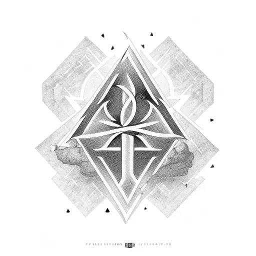 word L;FE with recovery symbol tattoo design idea