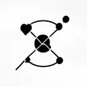 word L;FE with addiction recovery symbol tattoo design idea