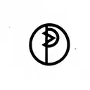 word L;FE with addiction recovery symbol tattoo design idea