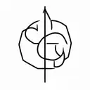 word L;FE with addiction recovery symbol tattoo design idea