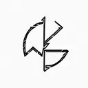 word L;FE with addiction recovery symbol tattoo design idea