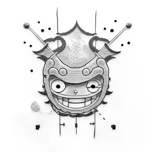 luffy tattoo design idea