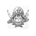 luffy tattoo design idea
