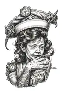 sleeve tattoo about nursing  tattoo design idea