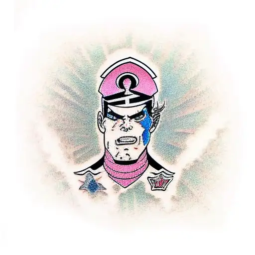 jojo's bizzare adventures tattoo design idea