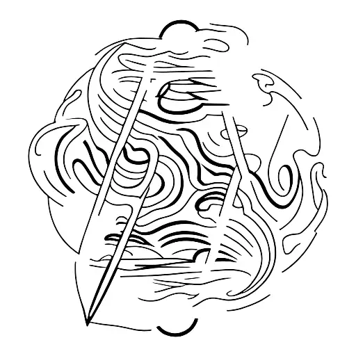 sisyphus tattoo design idea