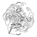 sisyphus tattoo design idea