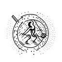 sisyphus tattoo design idea