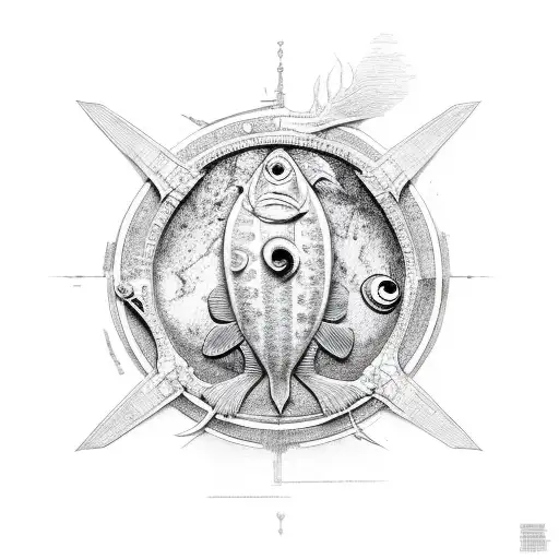 Stone Fish  tattoo design idea