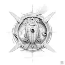 Stone Fish  tattoo design idea