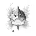 Stone Fish  tattoo design idea