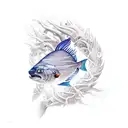 Stone Fish tattoo design idea