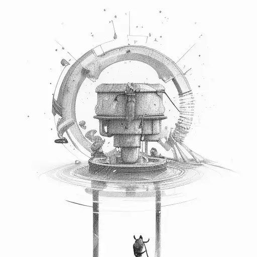 friends doing hardwork tattoo design idea