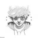 ed sheeran tattoo design idea