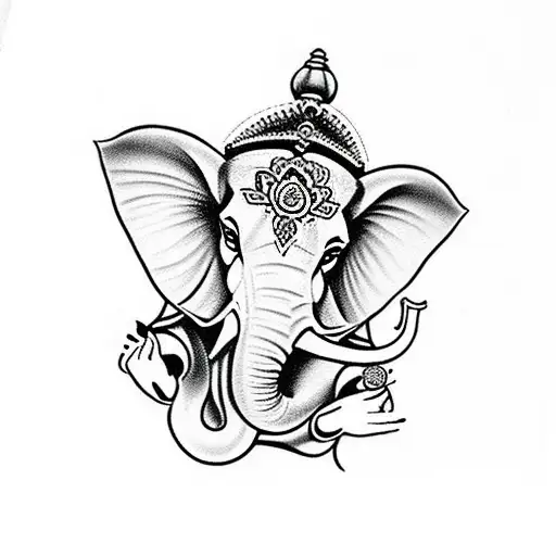 Searching 'lord%20ganesha' | CRAZY INK TATTOO & BODY PIERCING SURAT in Surat