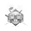 Black and white timeline with dates 1979 birth, 1997 death figure, 2002 mechanic, 2005 birth first son, 2017 birth secon tattoo design idea