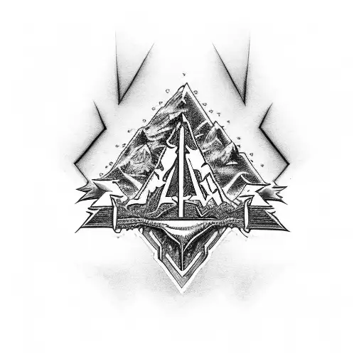 Commemorate an epic adventure style  motorcycle trip from Washington state to Alaska  tattoo design idea