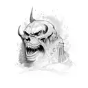 Forever Grindhard tattoo design idea