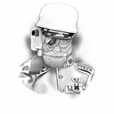 sapper military tattoo design idea