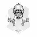 sapper military tattoo design idea