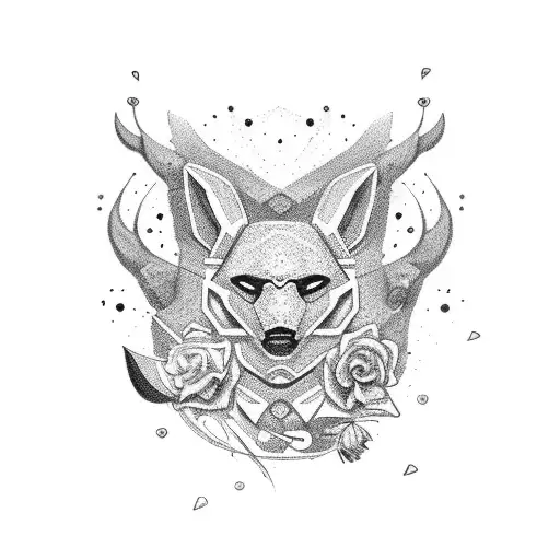 best friends cocaine edm  tattoo design idea