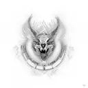 Cardinal tattoo design idea