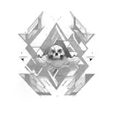 nothing lasts forever tattoo design idea