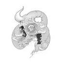 nothing lasts forever tattoo design idea