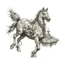 endurance tattoo design idea