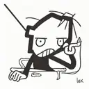 leon ax frame tattoo design idea