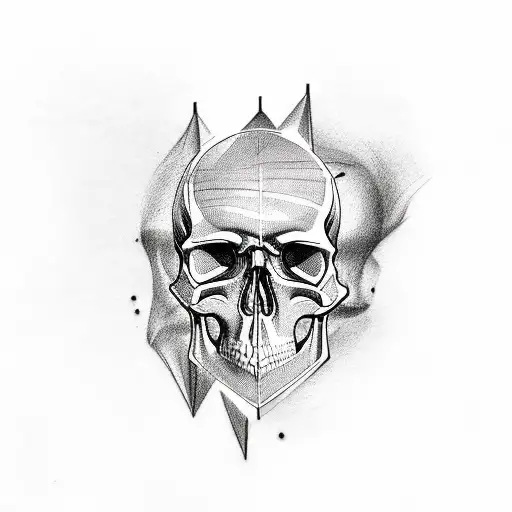 throat tattoo skull  tattoo design idea