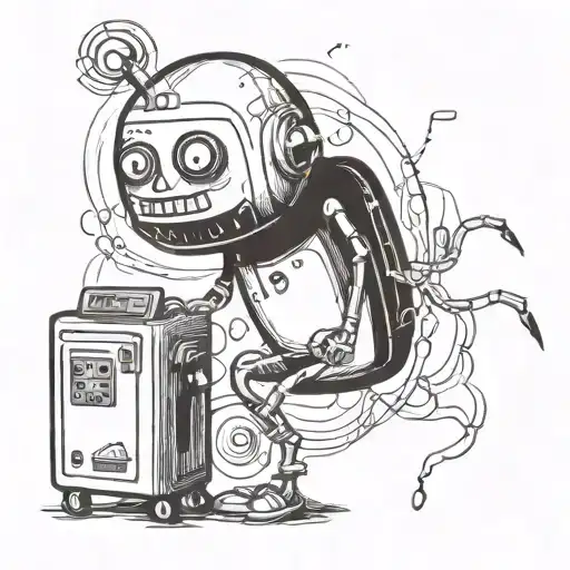 tatoo machine tattoo design idea
