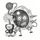 tatoo machine tattoo design idea
