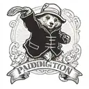 Paddington Bear  tattoo design idea