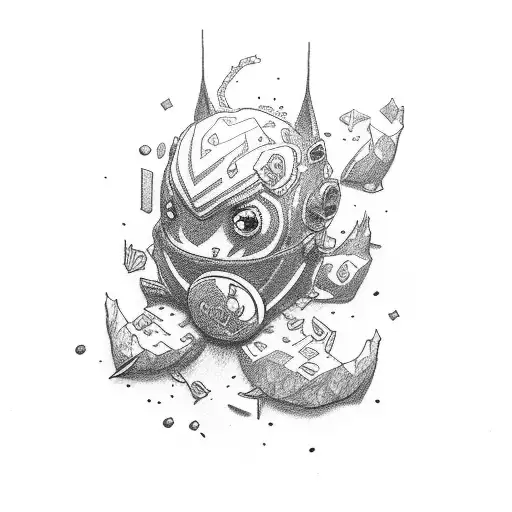 Deku tattoo design idea