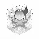 Deku tattoo design idea